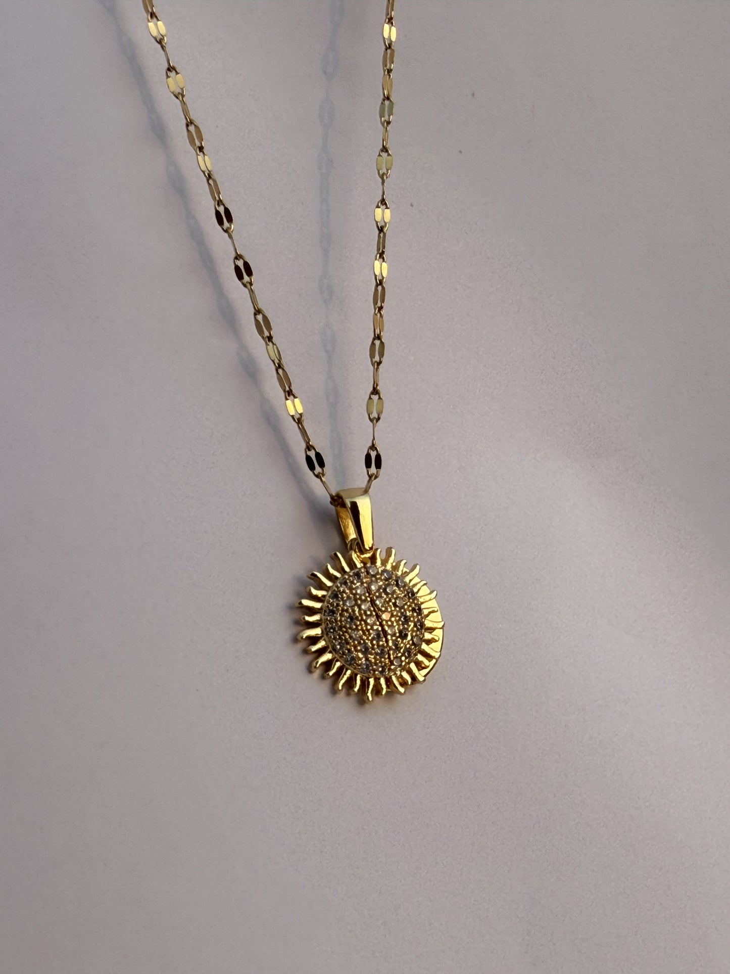 Golden Eclipse Necklace